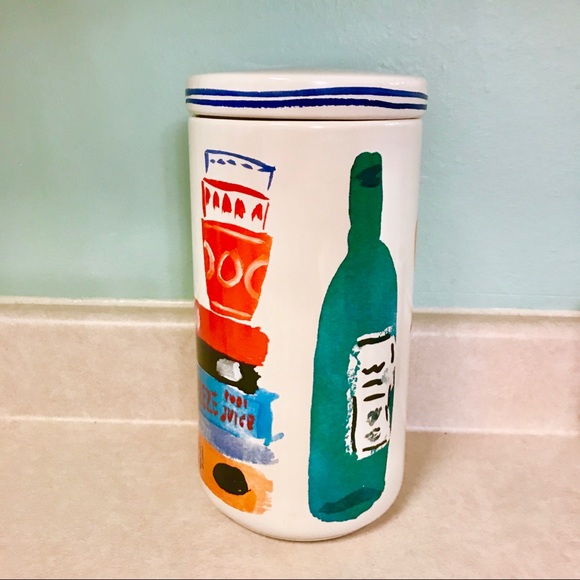 NWT Kate Spade Tall Canister | All in Good Taste - Picture 4 of 7
